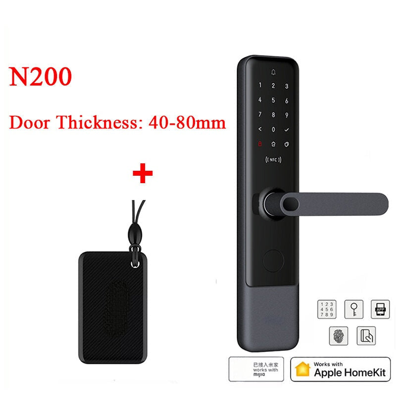 Smart Door Lock Fingerprint Locks Bluetooth Password NFC Unlock Work With Mijia APP Apple HomeKit Smart Home Linkag Lock