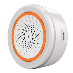 Smart Home Temperature & Humidity Sensor Thermometer Hygrometer Sound Light Alarm Detector