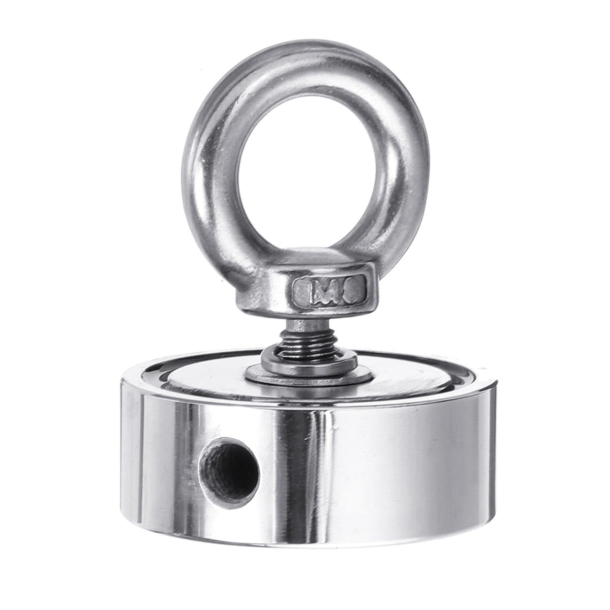 80KG Dual Side Neodymium Recovery Magnet Fishing Magnet Detecting Lifting Salvage Tool