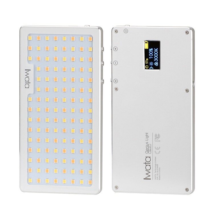 LED Ultra-thin Portable Camera Video Light Dimmable 3000K-5500K Fill Light for Photography Live Broadcast