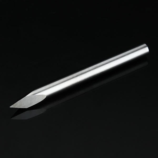5pcs 3.175mm Shank 0.2mm 15/20/30/45/60 Degree Tungsten Steel Engraving Bits CNC Tool