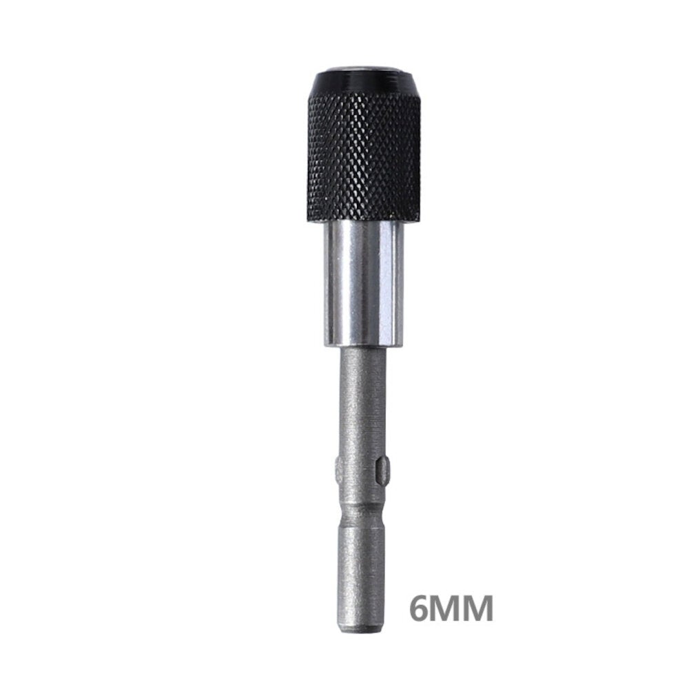 Electric Screw Rod 801/802 Batch Head Socket Rod Electric Screwdriver Netic Self-Locking Adapter Rod Electric Bit Change Wind Bit Socket Extension