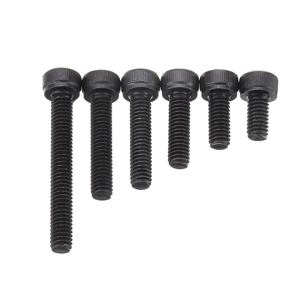 1080Pcs M2 M3 M4 Hex Socket Cap Head Screw Carbon Steel 12.9 Grade Bolt Nut Assortment Kit 4-30mm