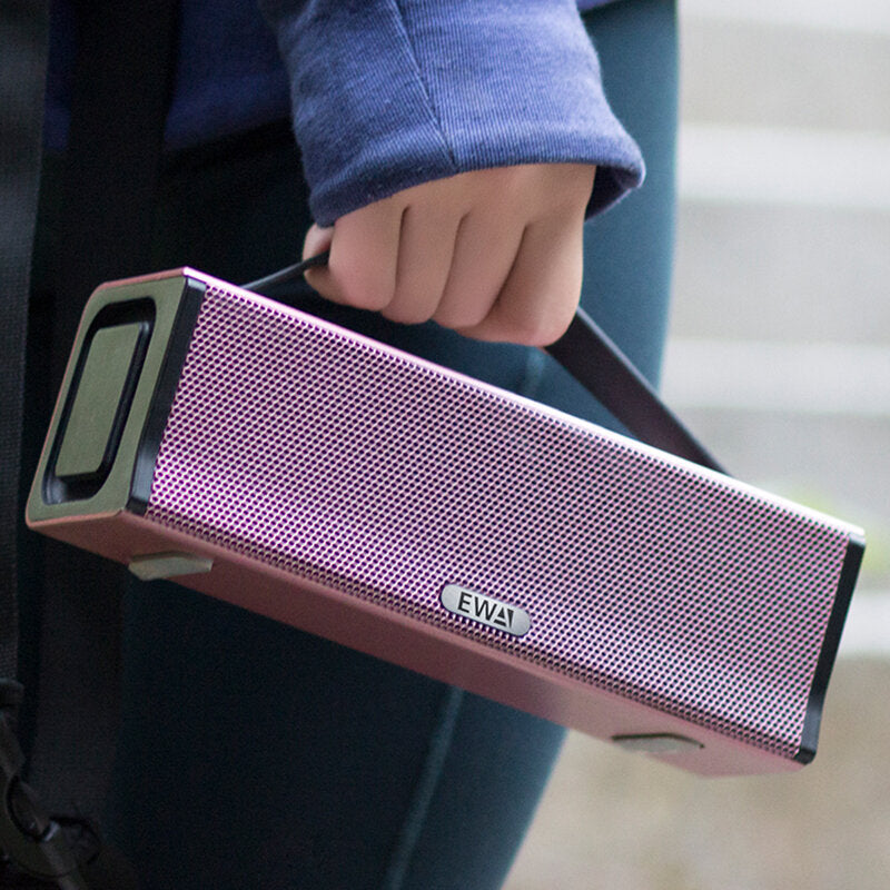 Portable Wireless Bluetooth Speaker Deep Bass Dual Full-Range Drivers 1800mAh Battery Life Subwoofer Speaker