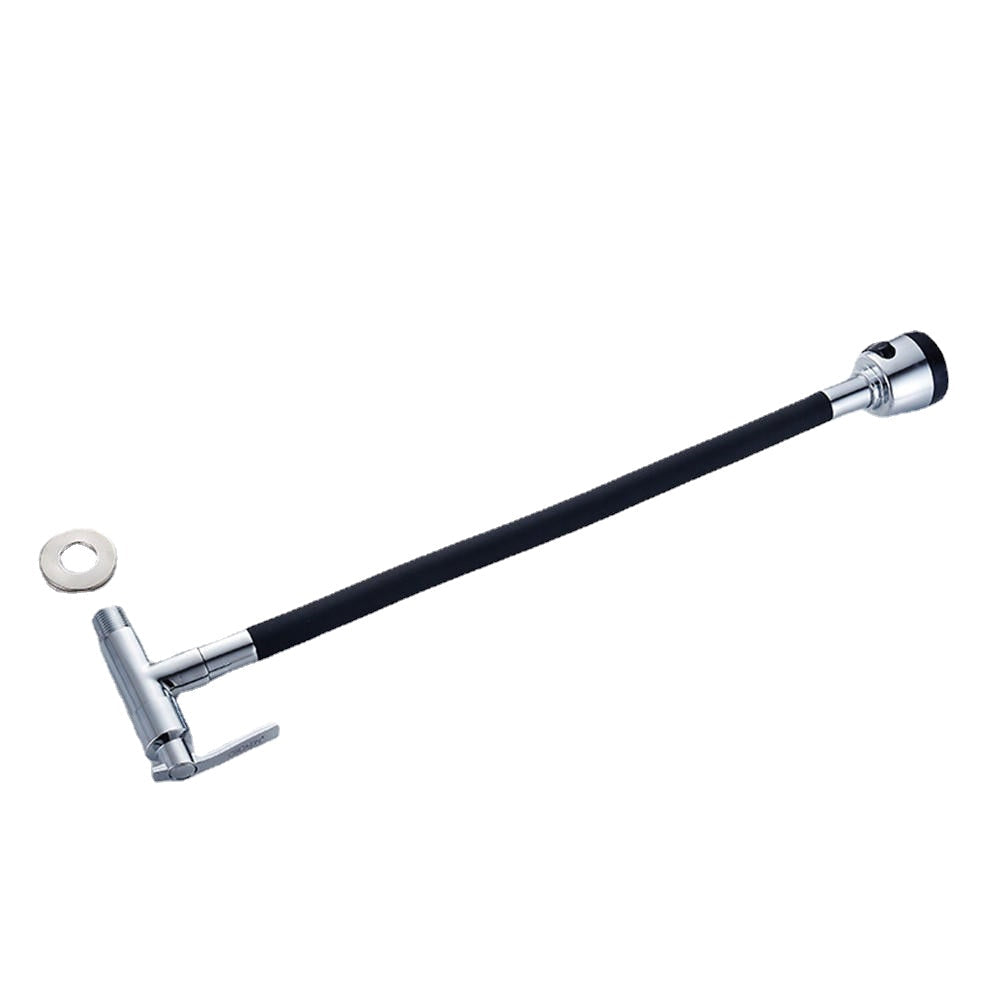 Bathroom Basin Sink Faucet 360 Degree Rotatable Spout Single Handle Cold Tap Wall Mounted