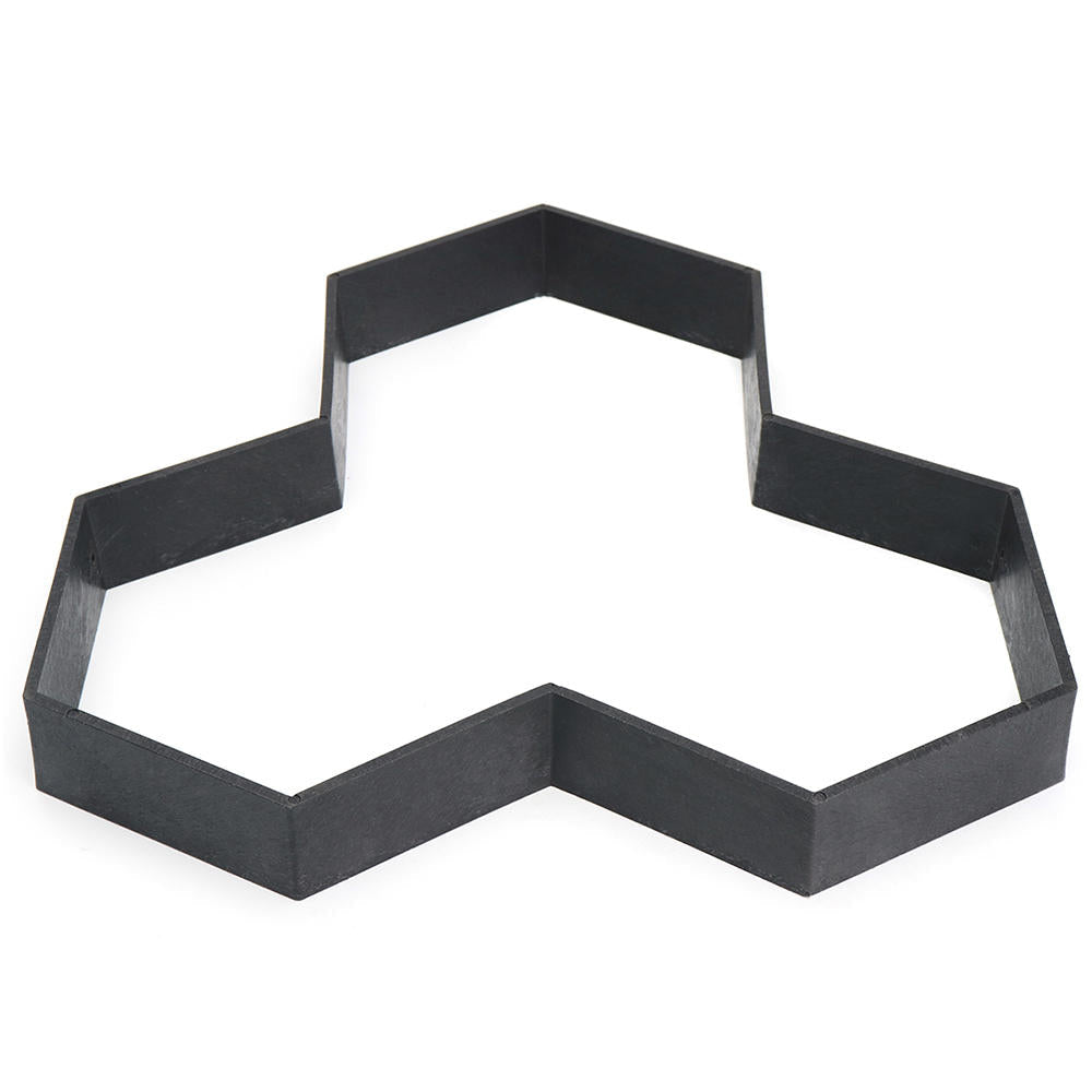 Multi-type Garden Yard DIY Multi-use Plastic Path Maker Concrete Stepping Stone Cement Brick Mold