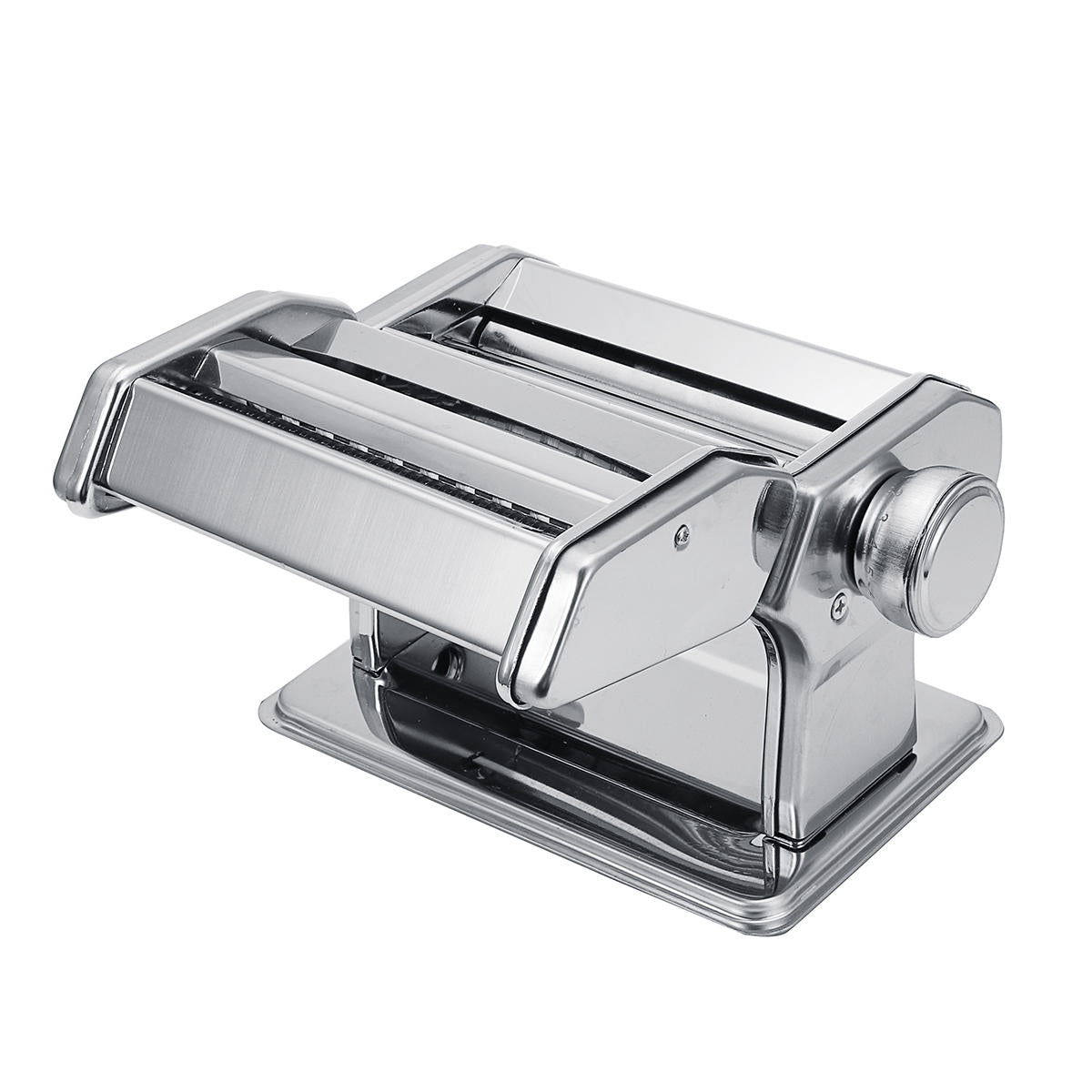 Hand Crank Stainless Steel Fresh Pasta Maker Roller Machine For Spaghetti Noodle Tools Kit