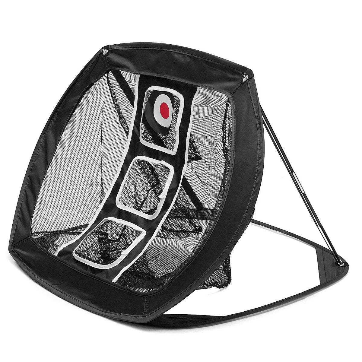 Foldable Golf Chipping Net Backyard Driving Aid Indoor Outdoor Hitting Practice Garden Living Room Beginners Training Cage
