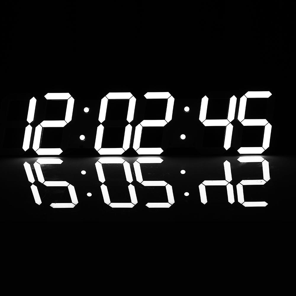 Super Large Digital LED Alarm Clock Wall Clock Remote Control Countdown Timer Sports Timer Stopwatch