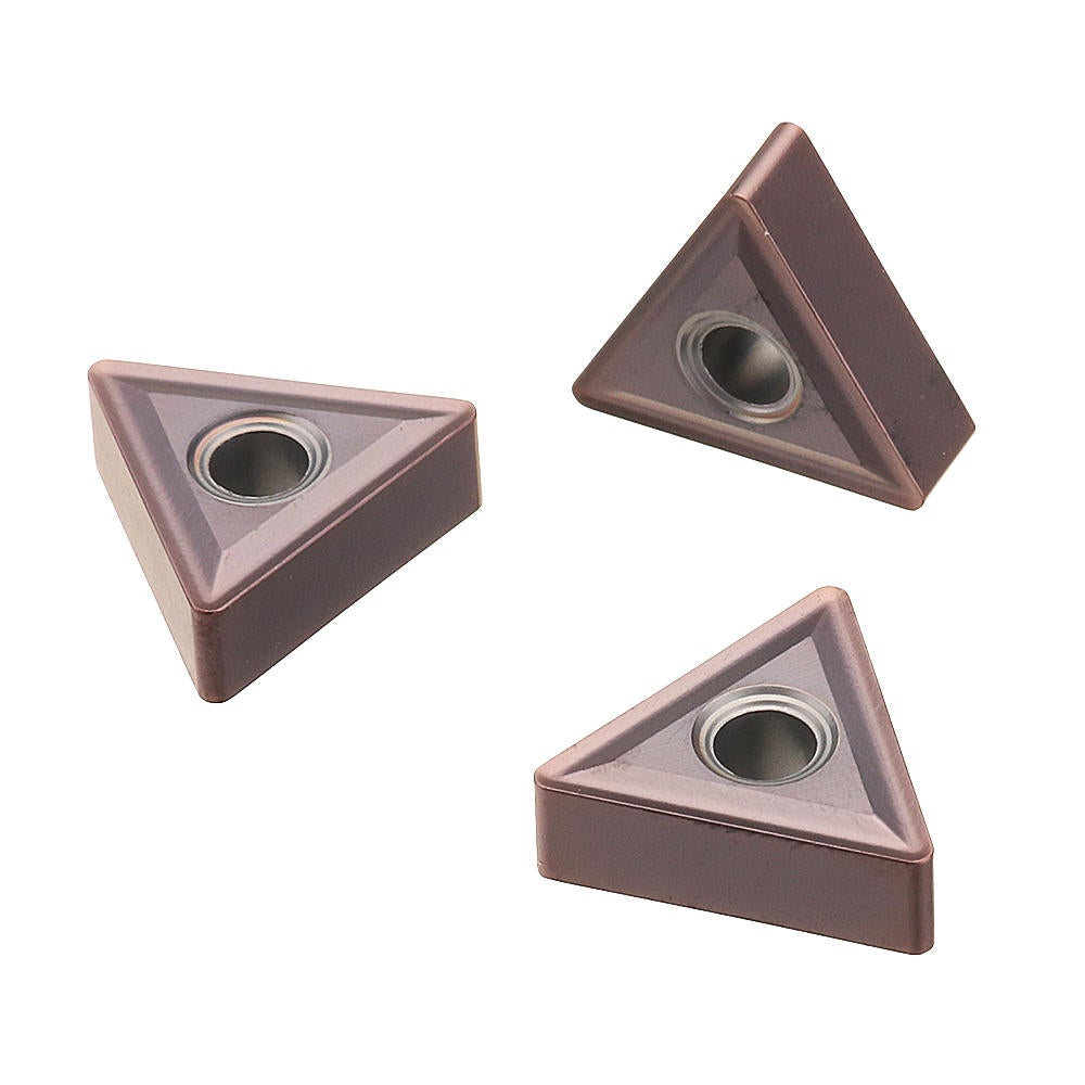 10pcs TNMG160408 MS CVD Carbide Insert Turning Tool for DTGNR/L PTFBR/L