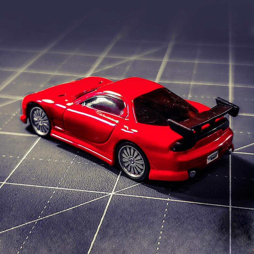 RTR 1/76 2.4G RWD Mini RC Car Sports Vehicles LED Lights Full Proportional Toys On-Road Models