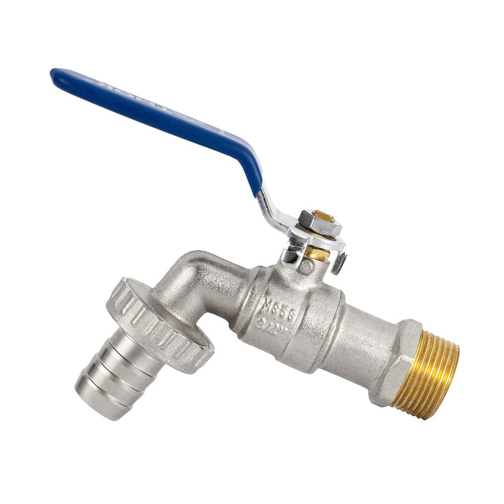 3/4'' Brass Outdoor Faucet Garden Bock Single Cold Tap Washing Machine Tank Drain Adapter for Irrigation Connector Valve Fitting Parts