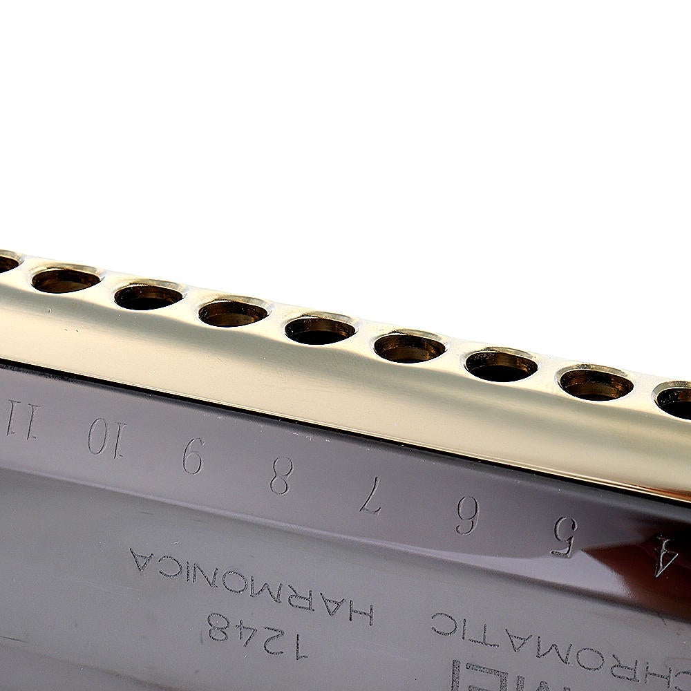 12 Holes 48 Tones Chromatic Harmonica