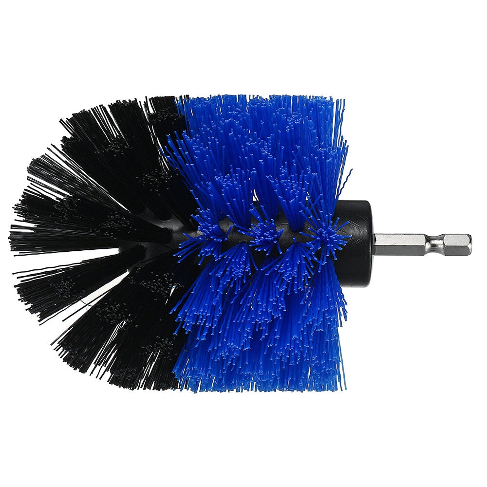 11pcs Drill Scrubber Cleaning Drill Brush Set with Scouring Pad Extension Rod for Car Kitchen Grill Tile