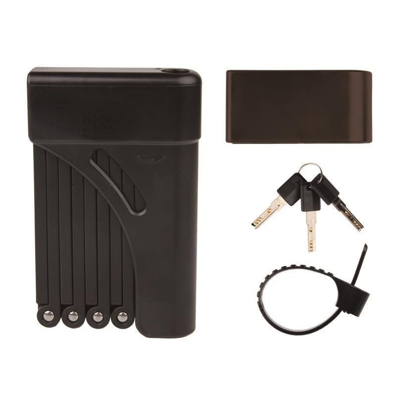 Paw Folding Bicycle Locks Strong Steel Motorcycle Bike Lock Folding Anti Theft Security Cable Lock