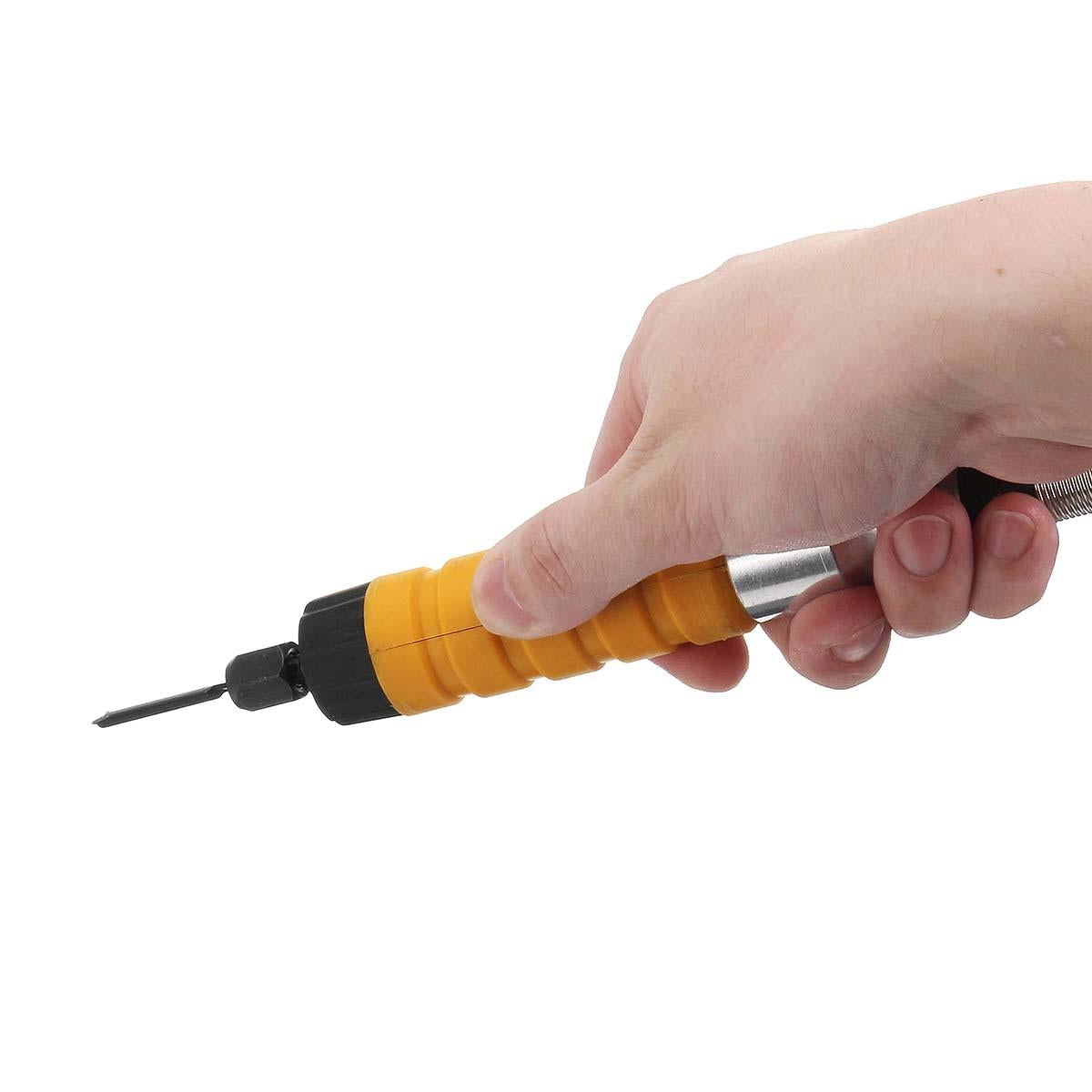Wood Carving Chisel with 5 Carving Blades and Rotary Shaft for wood working Carving Machine Tool