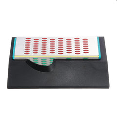 Four Side Knife Sharpener Cutter Sharpen Stone Corundum Whetstone Grindstone 200/300/400/600 Grit