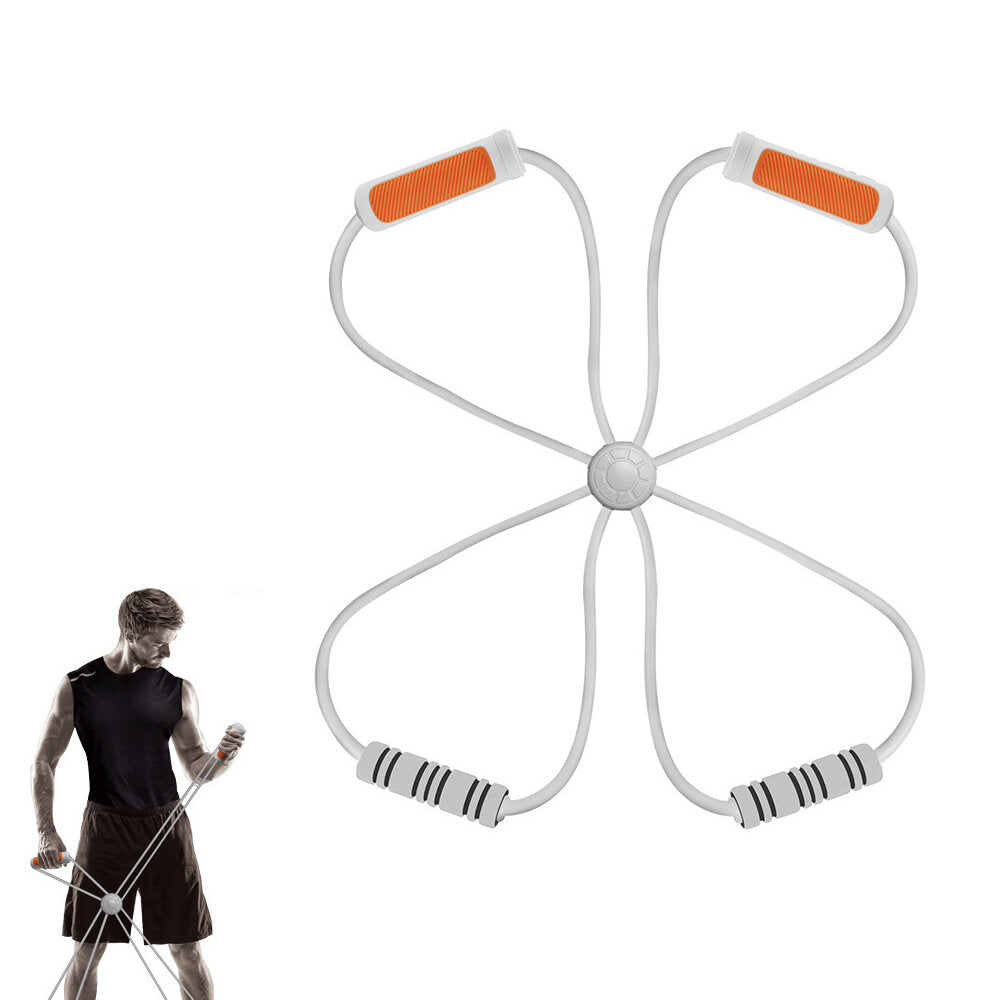 Smart Resistance Bands Yoga Pilates Pulling Rope Chest Expander Heart Rate Calorie Detection Gym Exercise Training Equipment