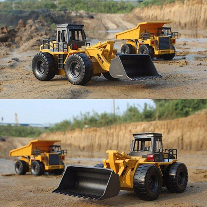 Six Channel 1/18RC Metal Bulldozer Charging RC Car
