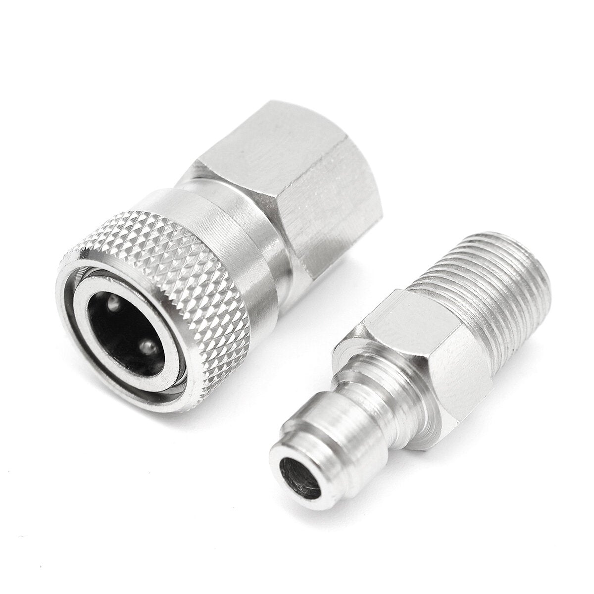 PCP 8mm Male and Female Hexagonal Quick Release Disconnect Coupler Fitting Plug Connector