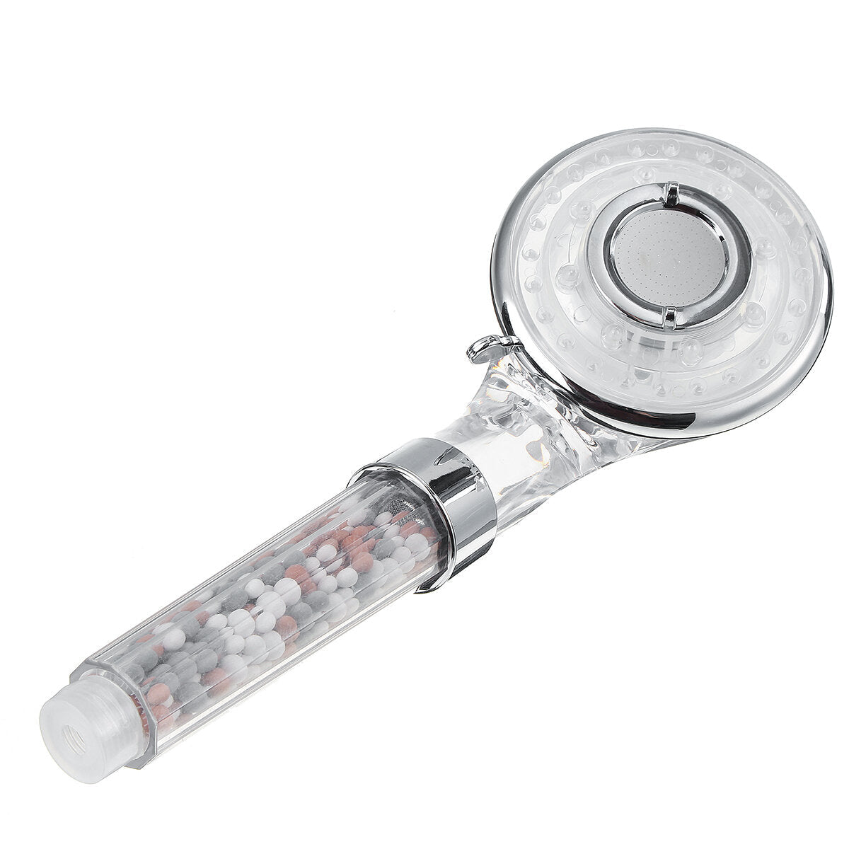 High Pressure Handheld Ionic Filter Shower Head Hose Holder Bathroom Healthy