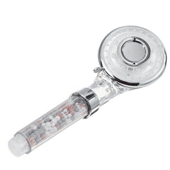 High Pressure Handheld Ionic Filter Shower Head Hose Holder Bathroom Healthy