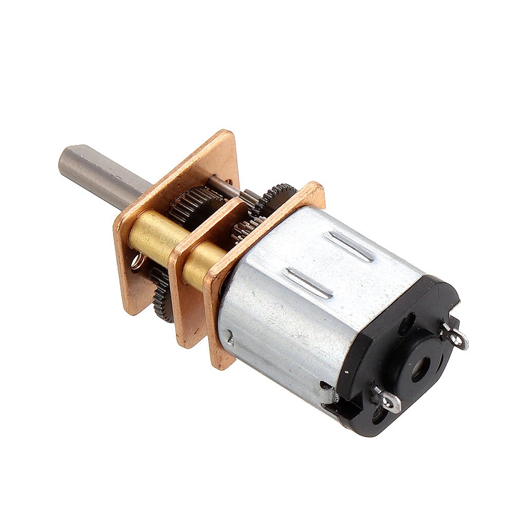 DC 6V Gear Motor High Torque Gear Boxes Motor With Permanent Magnets