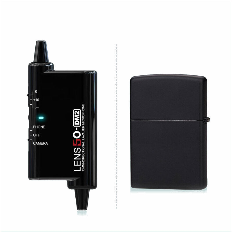 Omnidirectional Lavalier Microphone for Mobile Phone Youtube Live Broadcast Video Recording Vlog Noise Reduction Collar Clip Mic