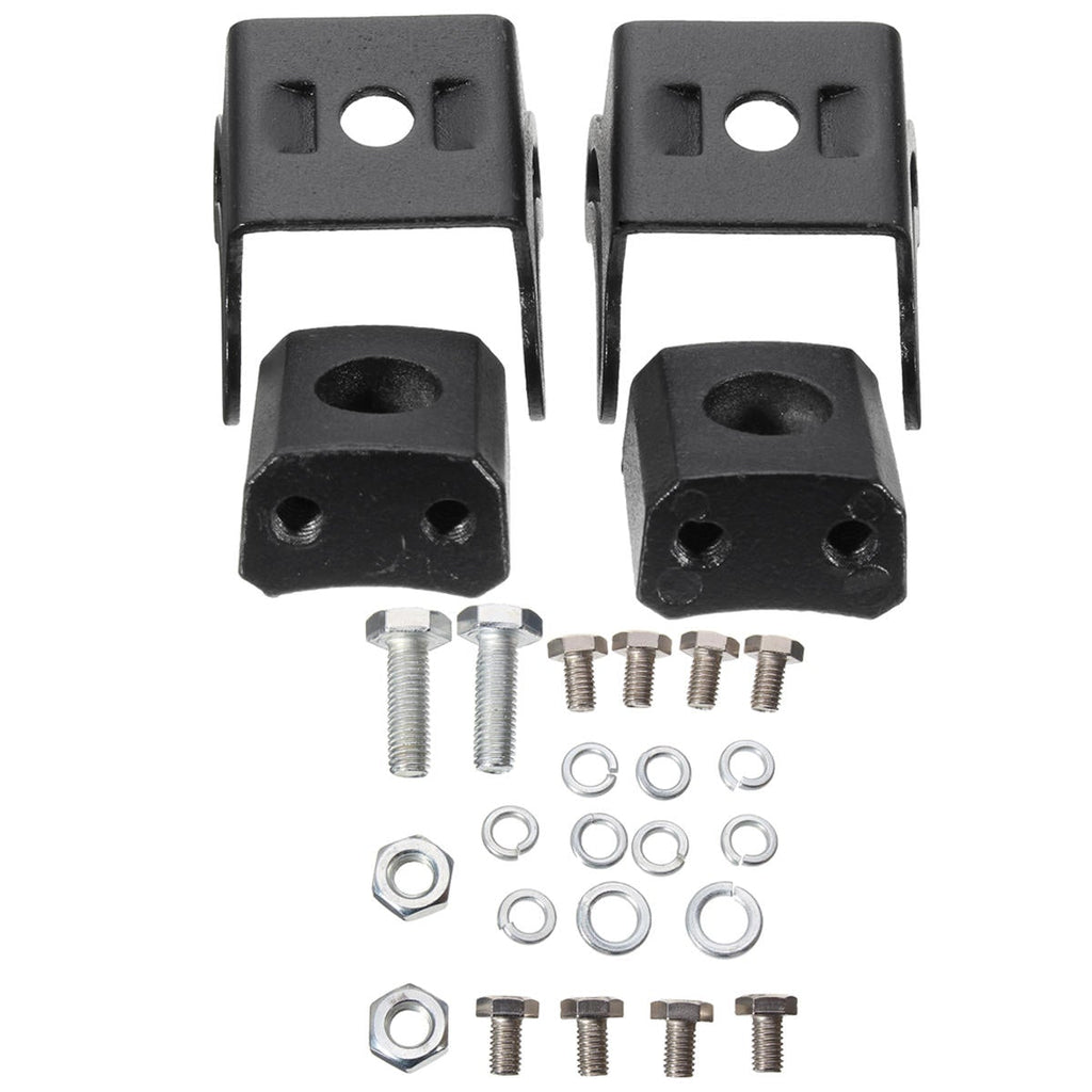 2Pcs LED Work Fog Light Bar Slide Mount Bracket Brackets