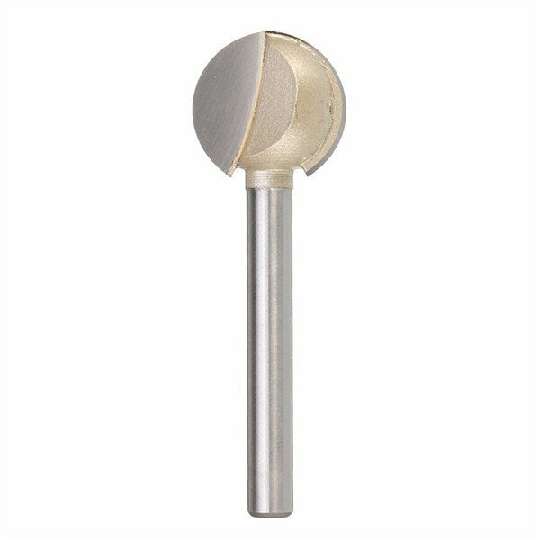 6mm Shank 6-20mm Steel Ball Cutter Woodworking Milling Carving Tool