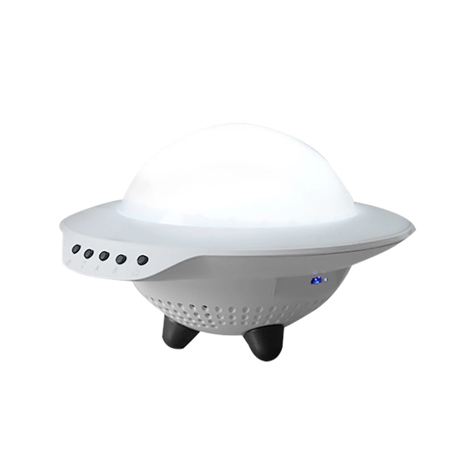 Starry Sky Projection Light Flying Saucer Bluetooth Speaker Music Player LED Night Light With Remote Control