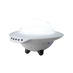 Starry Sky Projection Light Flying Saucer Bluetooth Speaker Music Player LED Night Light With Remote Control