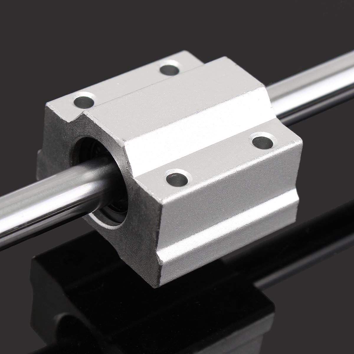 8mm Shaft Optical Linear Rail 300/400/600mm Length Guide Support CNC Set