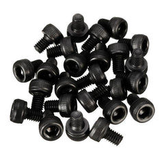 25/50/100pcs Metric Thread M3x5mm Hexagon Socket Cap Head Steel Screw Bolt