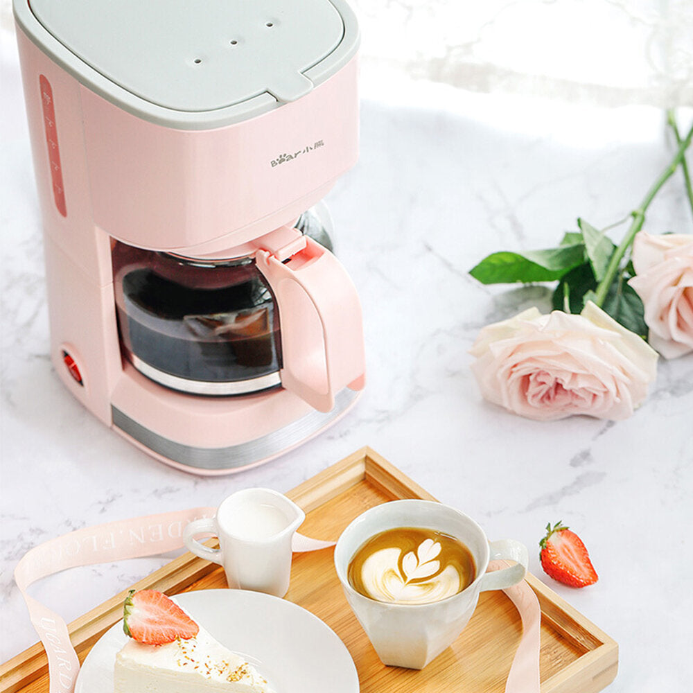 Drip-type Coffee Maker 0.7L Capacity 550W Tea Pot Coffee Machine for Household Office