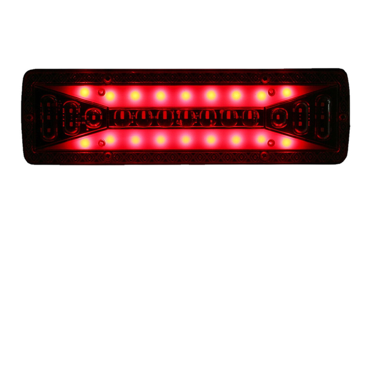 2x 12V 37LED Flowing Rear Tail Light Turn Signal Brake Reverse Lamp