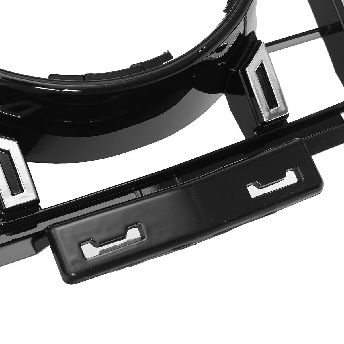 Front Grille GTR Style Grill Silver Vent For Mercedes Benz Chrome