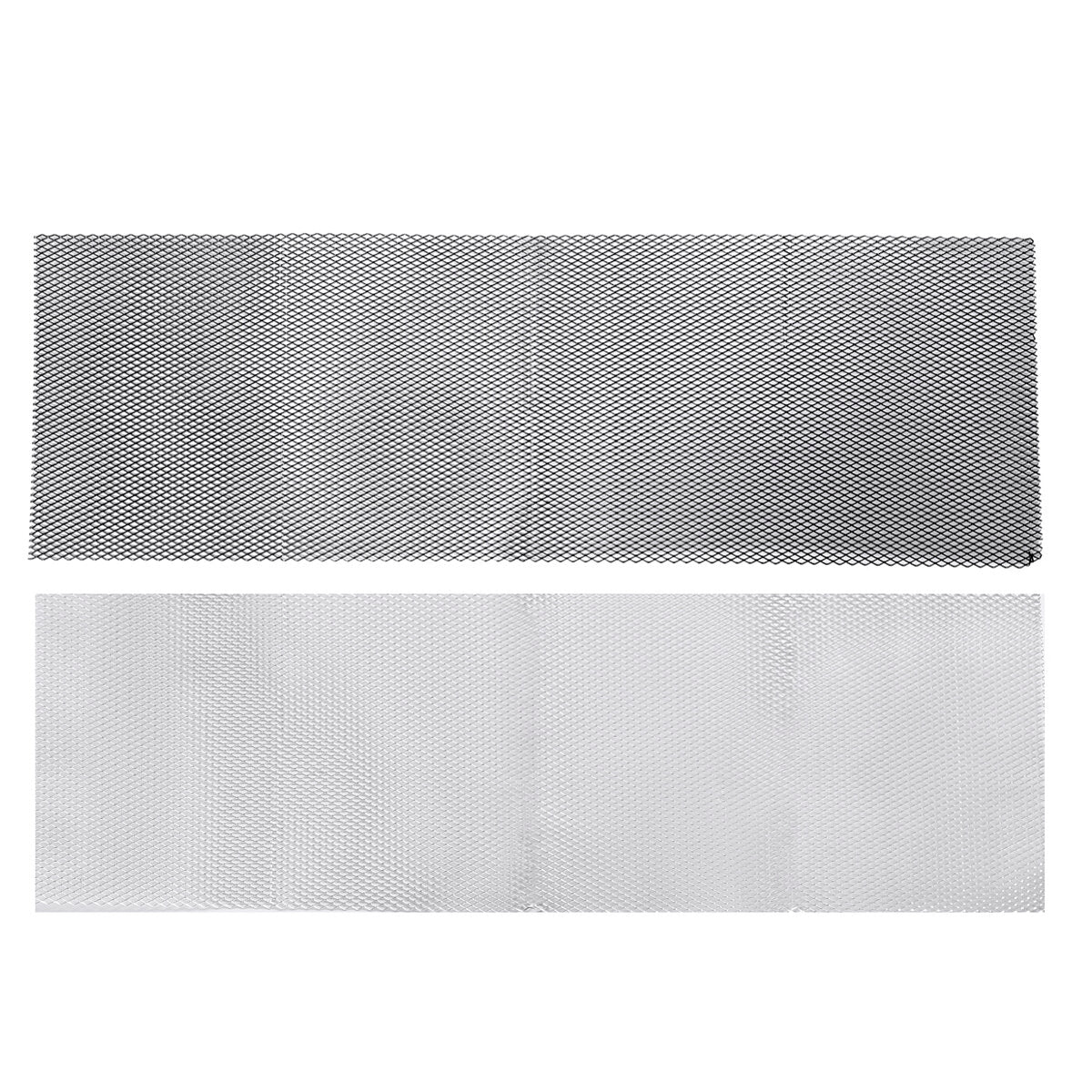 100x33cm Aluminium Car Bumper Grille Grill Mesh Net Vent 10x5mm