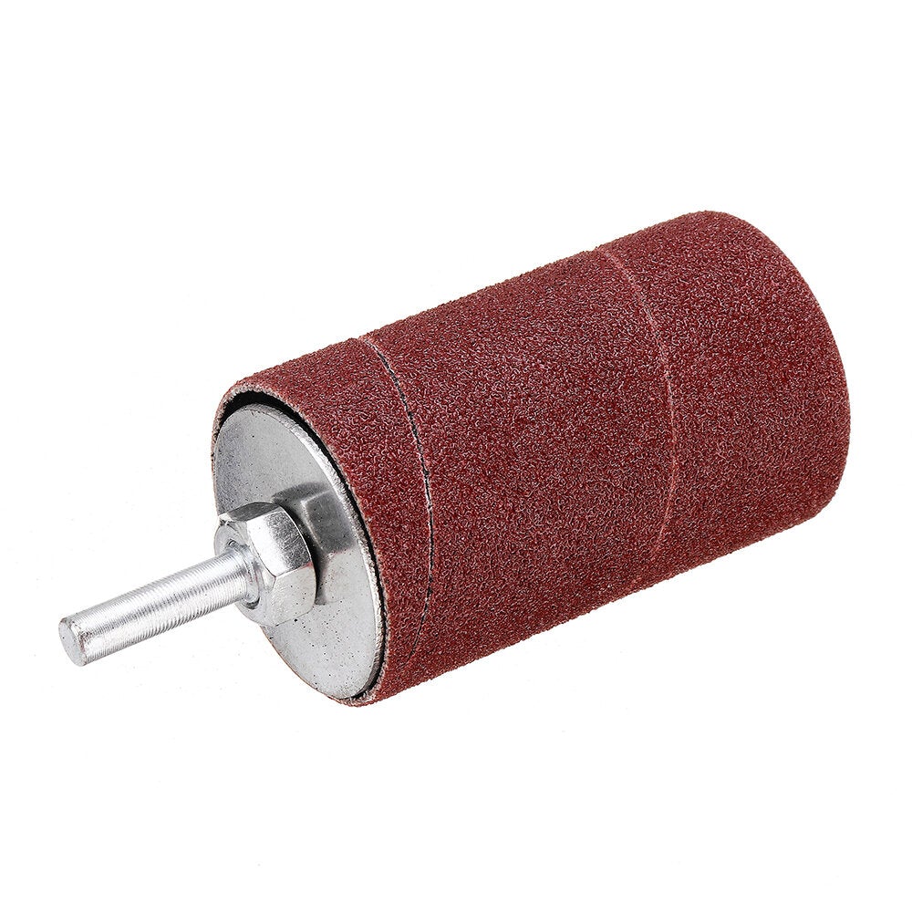 20Pcs/Set 80/120 Grit Sanding Drum Kit Drum Rubber Mandrels for Drill Press wood working Kit