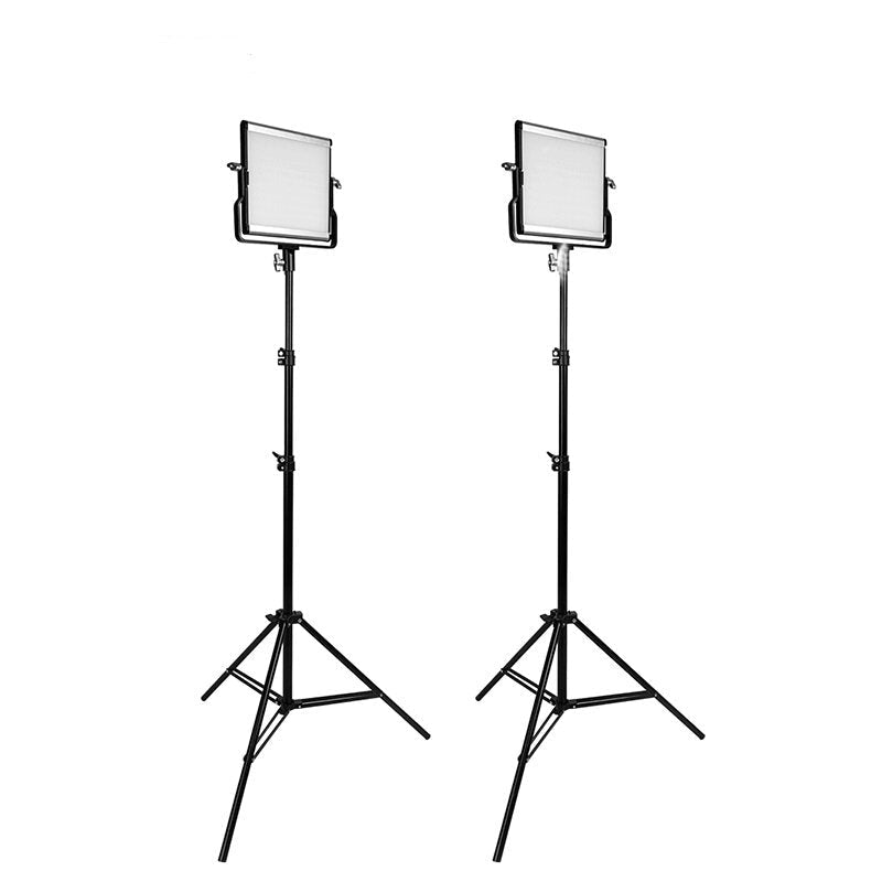 LED Video Light 2 Set Photographic Light with Tripod for Studio YouTube Video Shooting Photography