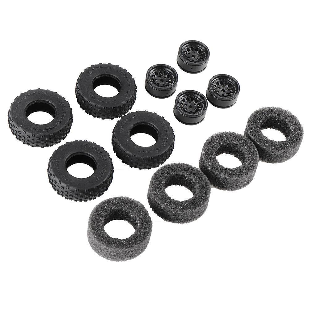 With Motor Servo TX RX 1/32 2.4G 4WD DIY Frame RC Kit Rock Crawler Car Vehicles