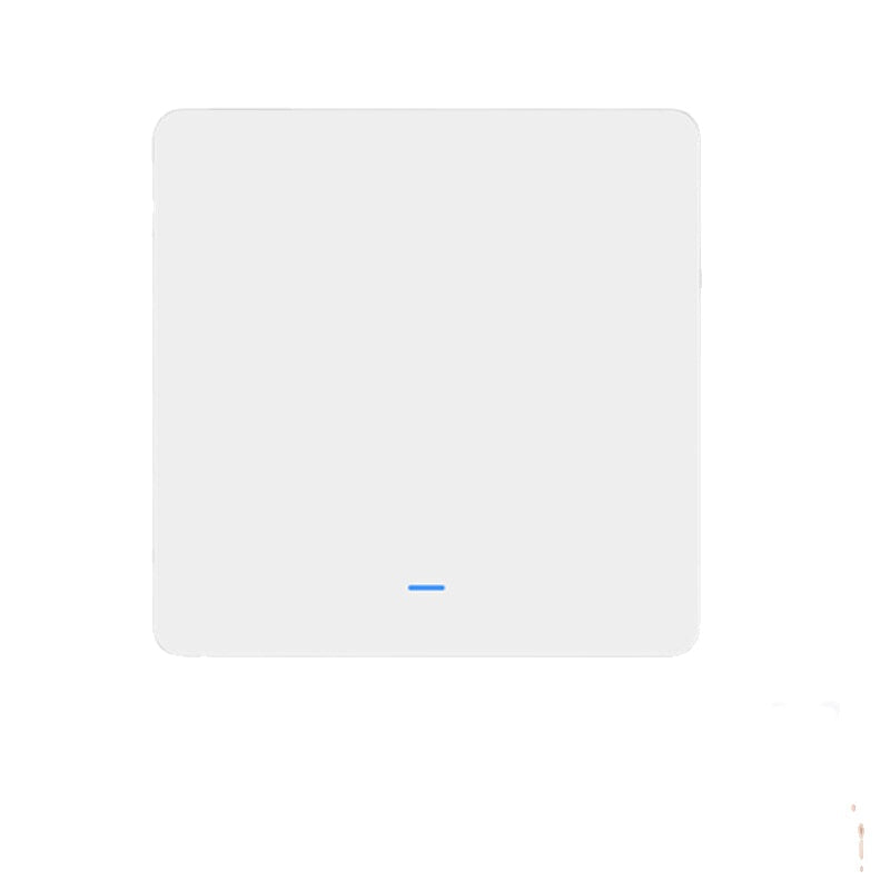WiFi 1Gang Push Button Wall Light Switch EU AC 100V-240V Smart Switch Compatible with Control Alexa Google Home