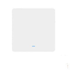 WiFi 1Gang Push Button Wall Light Switch EU AC 100V-240V Smart Switch Compatible with Control Alexa Google Home