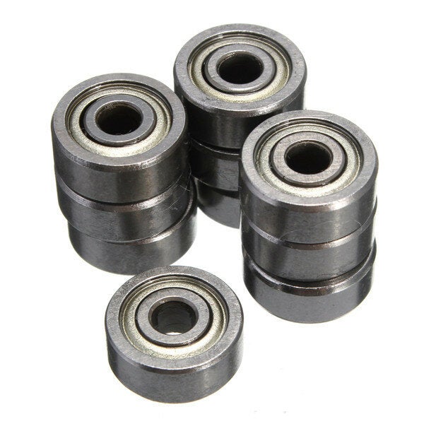 10pcs 3x10x4mm Ball Bearings Shielded Radial Ball Bearing