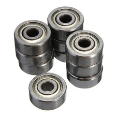 10pcs 3x10x4mm Ball Bearings Shielded Radial Ball Bearing