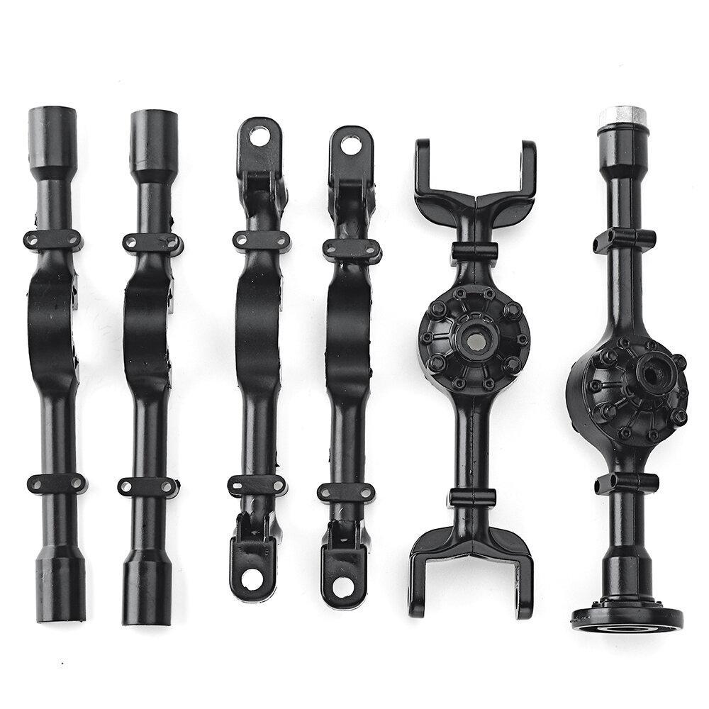 4WD RC Car Vehicles Kit with Dual Speed Gear Case Metal Drive Shaft Axle Case Brass Gear