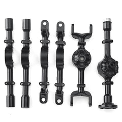 4WD RC Car Vehicles Kit with Dual Speed Gear Case Metal Drive Shaft Axle Case Brass Gear