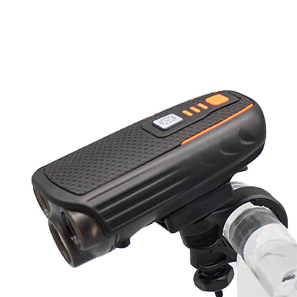 5000mAh Bicycle Light USB Type-C Charging 280LM AI Induction Bike Headlight with Taillight Power Bank MTB Bike Accessories