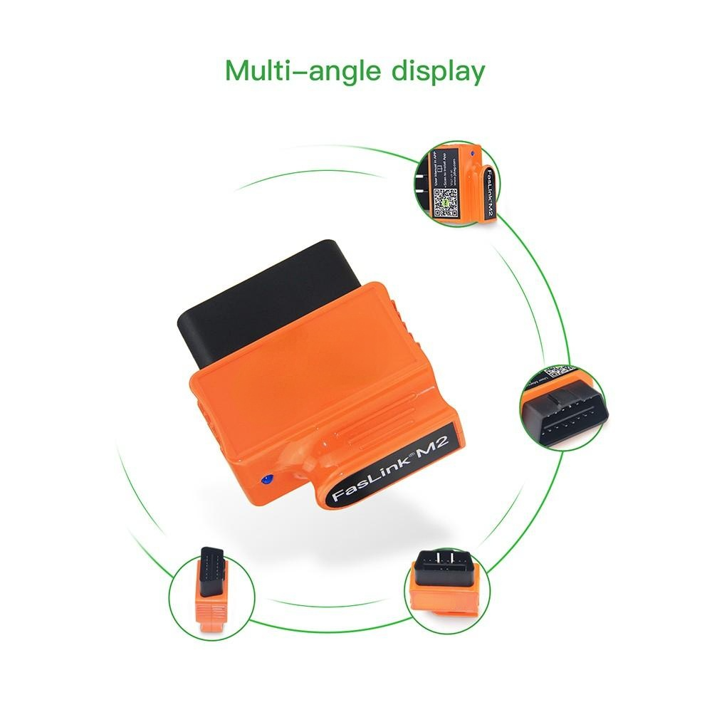 Vehicle Diagnostic Tool, Car Engine Code Reader for IOS and Android, With Voice Control Function