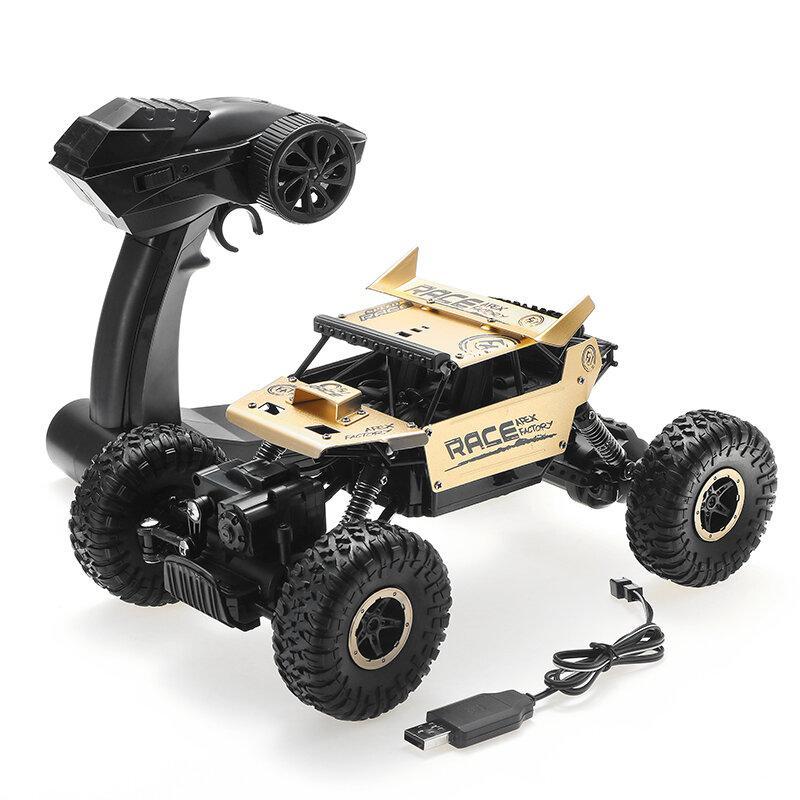 RC Car 2.4G 4WD Alloy Off Road RC Climbing Car RC Vehicle Model Gifts for Boys and Adults